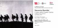 La Grande Guerra nel libro di Simonetta Bartolini